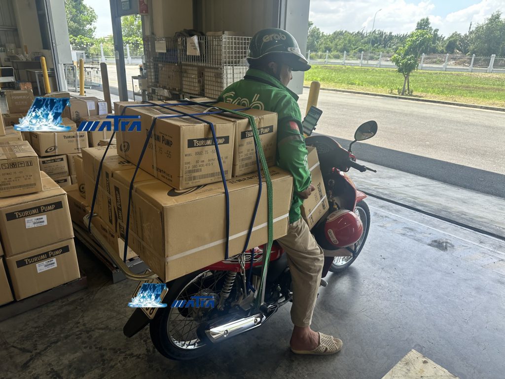 Kho máy bơm nước thải Tsurumi tại Đồng Nai